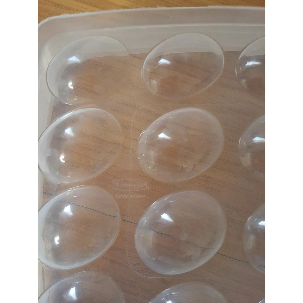 Vintage Rubbermaid Servin Saver Deviled Egg Keeper. Hold 20 Eggs. GVC!